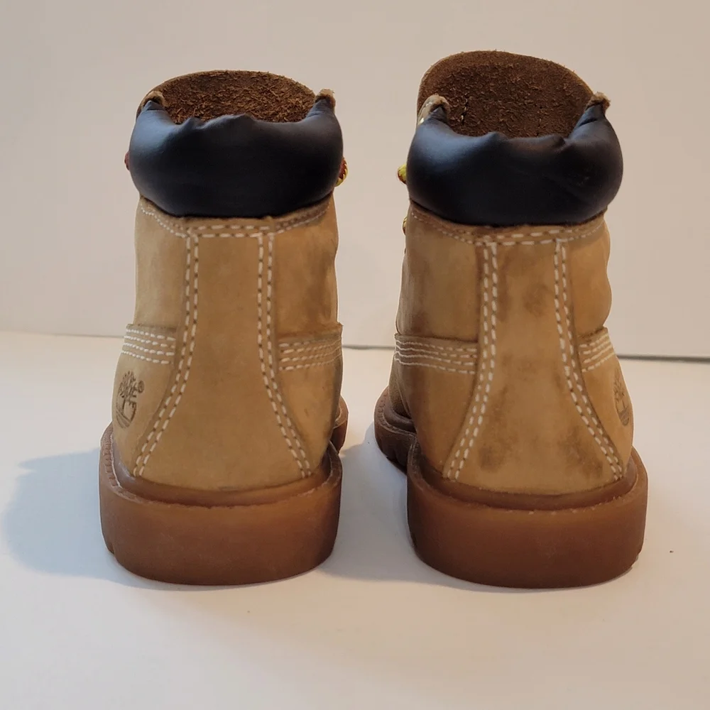 Timberland Premium 6in boots for Toddler Size 5 infant waterproof hike w…